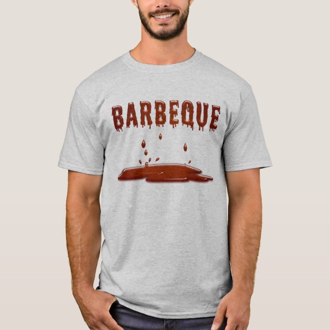 Dripping Barbeque Sauce T-Shirt (Front)