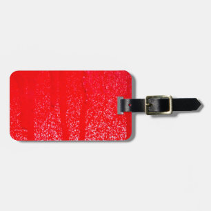 dripping blood luggage tag