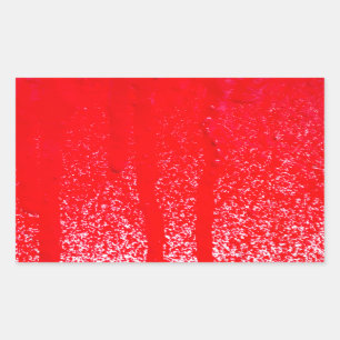 dripping blood rectangular sticker