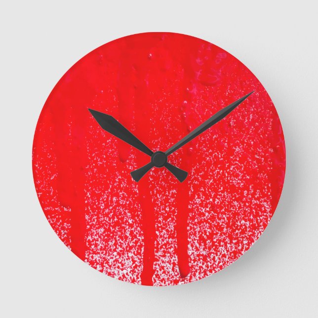 dripping blood round clock (Front)