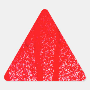 dripping blood triangle sticker