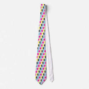 Dripping CMYK Tie