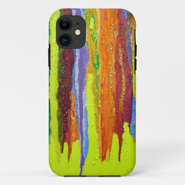 Dripping Colours Abstract Art Design Gifts Case-Mate iPhone Case (Back)