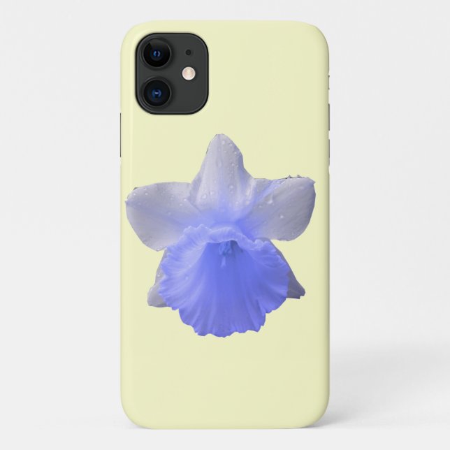Dripping Daffodil Blue iPhone 3 Case (Back)