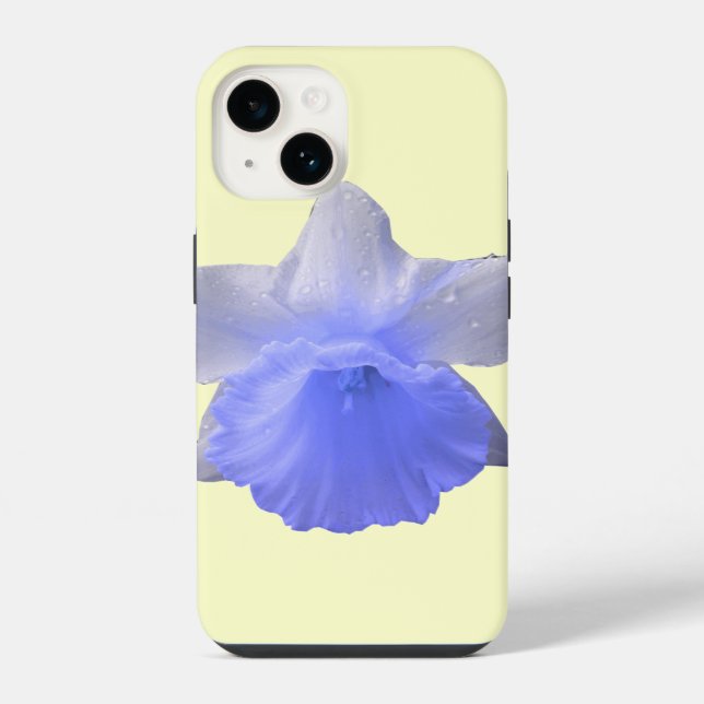 Dripping Daffodil Blue iPhone Case (Back)