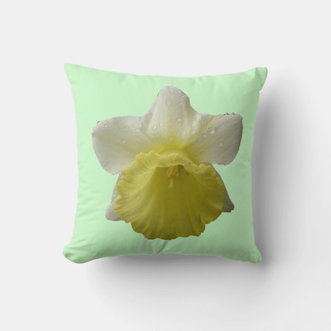 Dripping Daffodil Pillow (Front)