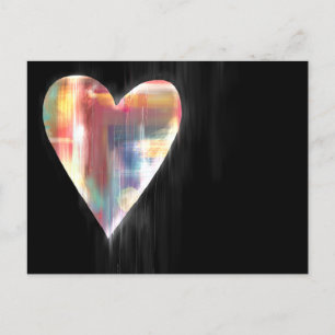 Dripping Heart Postcard