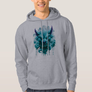 Dripping Ice Wolf Hoodie