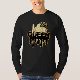 Dripping Libra Queen Zodiac T-Shirt