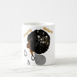Dripping Melanin  Coffee Mug