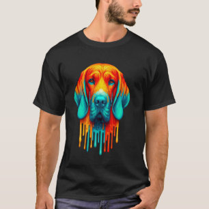 Dripping Paint Art Bracco Italiano Italian Pointer T-Shirt