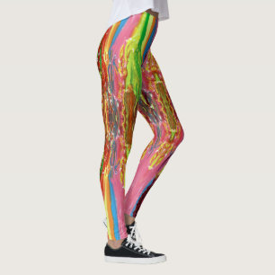 Dripping Paint Leggings