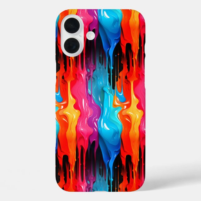Dripping Paint Phone Case (Back)