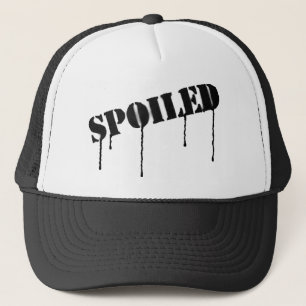 Dripping paint "spoiled" cap