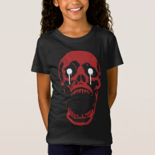 Dripping Red Skull: Gothic Edge T-Shirt
