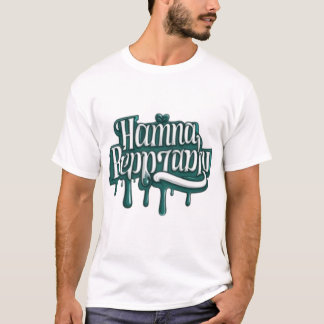 Dripping Typography Art T-Shirt