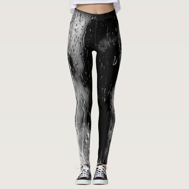 "Dripping Wet" Yoga Leggings  (Limited Print Run) (Front)