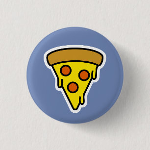 Drippy Pizza 3 Cm Round Badge
