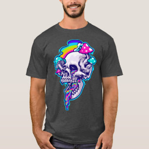 Drippy Shroom Skull T-Shirt