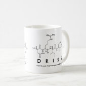Driss peptide name mug (Front Right)