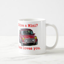 Drive a Mini? Jesus Loves You