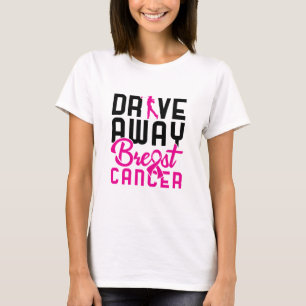 Drive Away Breast Cancer Golfing Golf Golfer T-Shirt