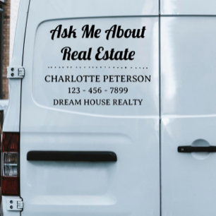 Drive Brand to Success With Realtor Car Decal 