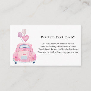 Drive By Baby Shower Enclosure Card
