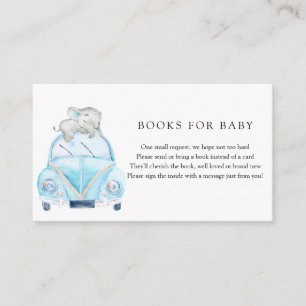 Drive By Baby Shower Enclosure Card