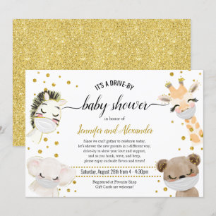 Drive-by Baby Shower Invitation