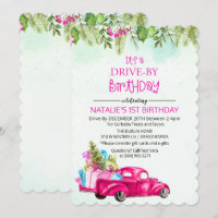 Drive By Drive Through Drive Thru Birthday