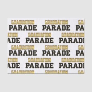 Drive By Graduation Parade Tissue Paper