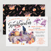 Drive By Halloween Birthday Trunk Or Treat Party