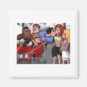 Drive By Hickey Gangs Funny Tees Mugs & Gifts Magnet