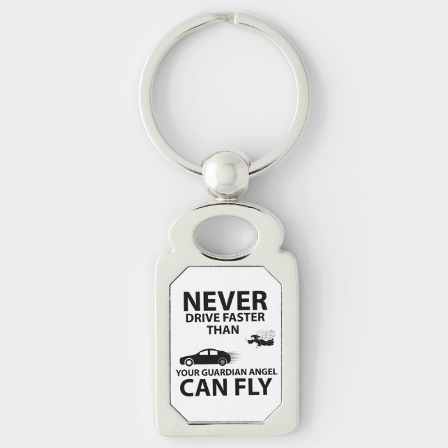 Drive carefully key ring (Front)