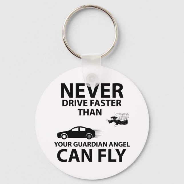 Drive carefully key ring (Front)