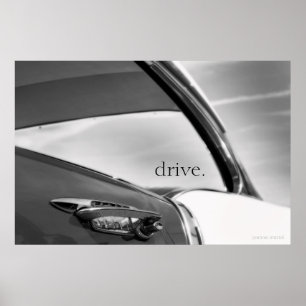 Drive Classic Car Poster 1
