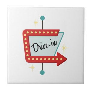 Drive-In Sign Tile