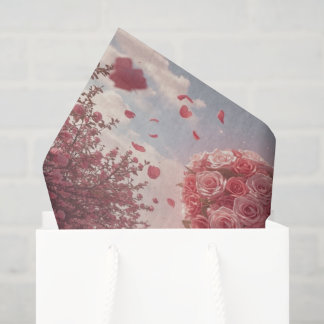 Drive into romance! This nostalgic and dreamy Tissue Paper