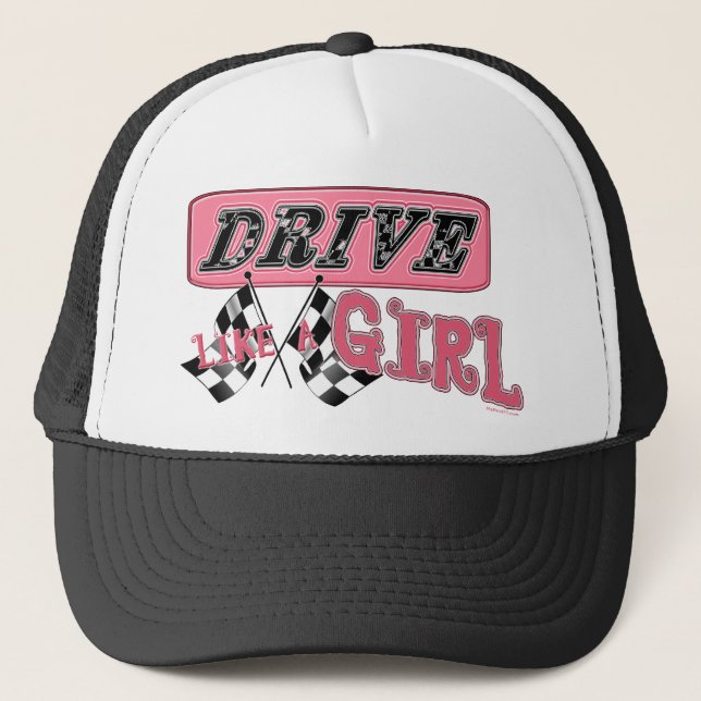 Drive like Girl Hat (Front)