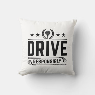 Drive Responsibly Cushion