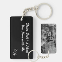 Drive Safe - Custom Photo, Message, and Initial