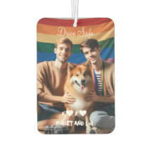 Drive Safe Gay Couple Love | Custom Photo 