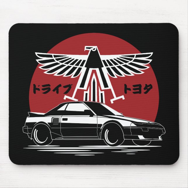 "Drive Toyota" MR2 Mouse Mat (Front)