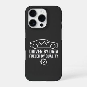 Driven by Data Fuelled by Quality Automotive QA iPhone 16 Pro Case