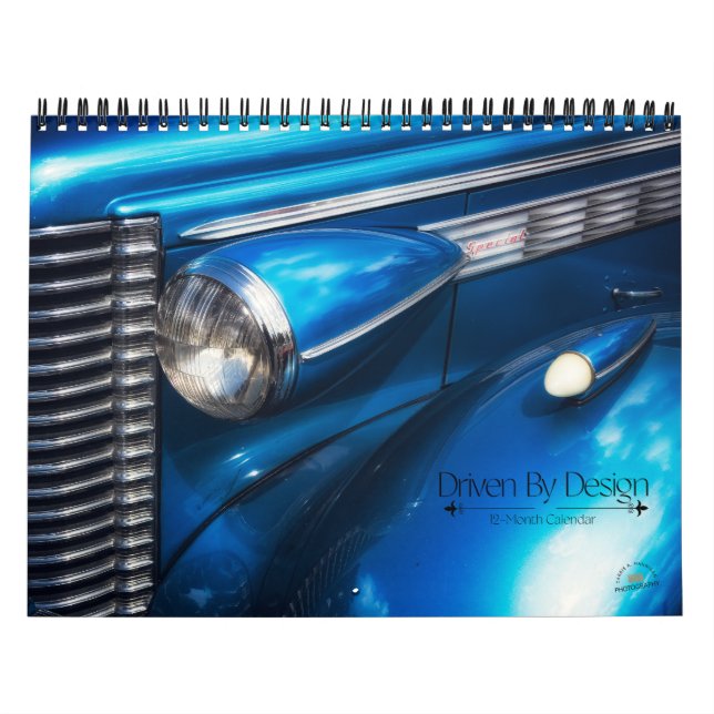 Driven By Design 12-Month Calendar (Cover)