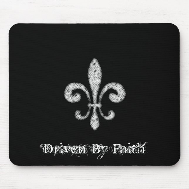 Driven By Faith Mousepad (Front)