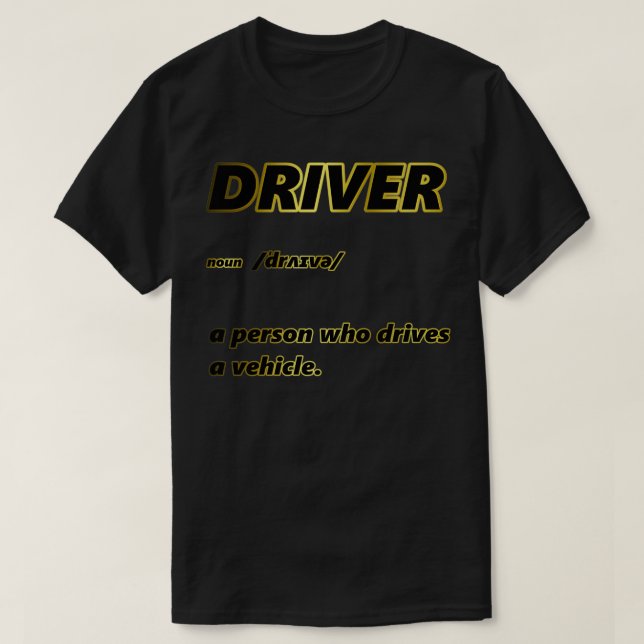 Driver 2 T-Shirt (Design Front)