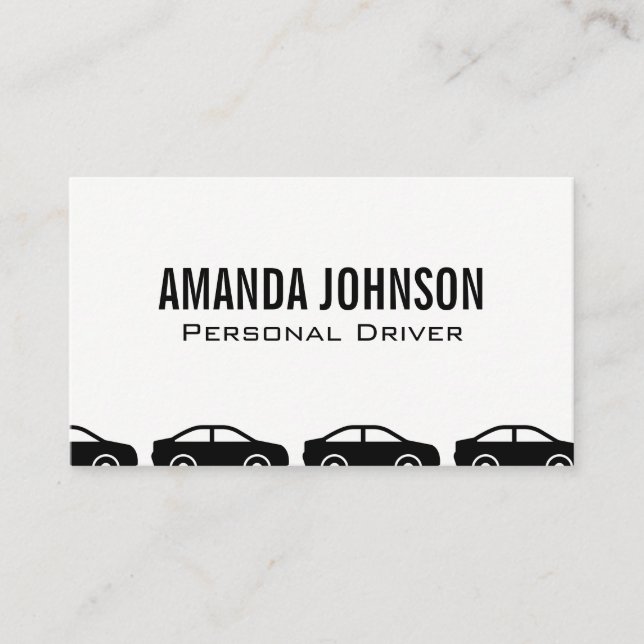 Driver Business Card (Front)