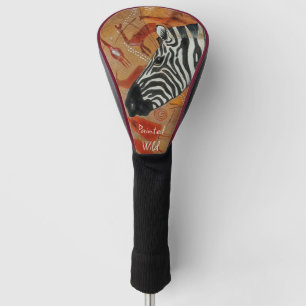 Driver Cover Zebra Rock Painted Wild